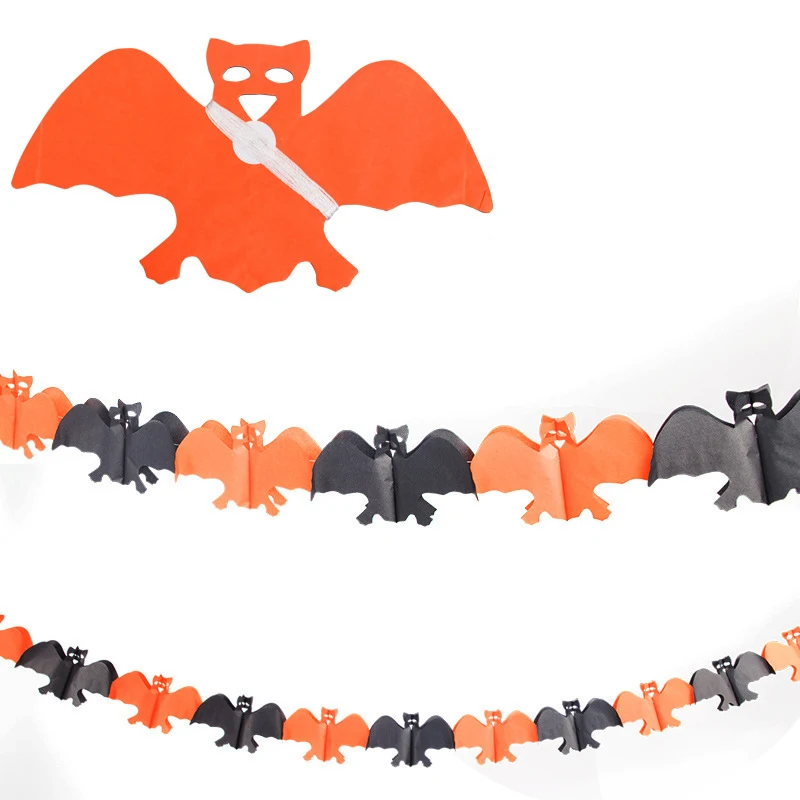 Spider Plant Hanging - 3m Halloween Hanging Garland Bunting Bat
