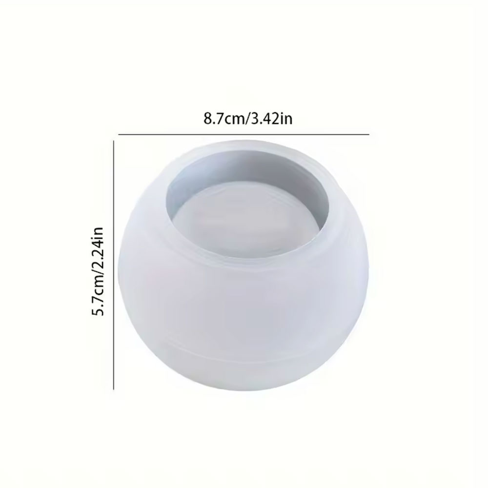 Silicone Mold Round Candle Hol - Echeveria Succulent ulasan dan harga