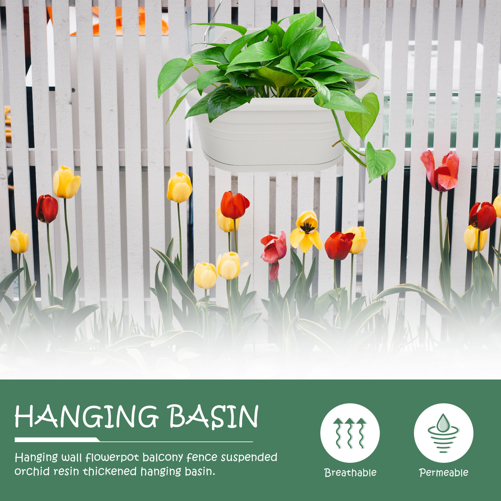 1Set Wall Mounted Hanging Flow - Spider Plant Hanging ulasan dan harga
